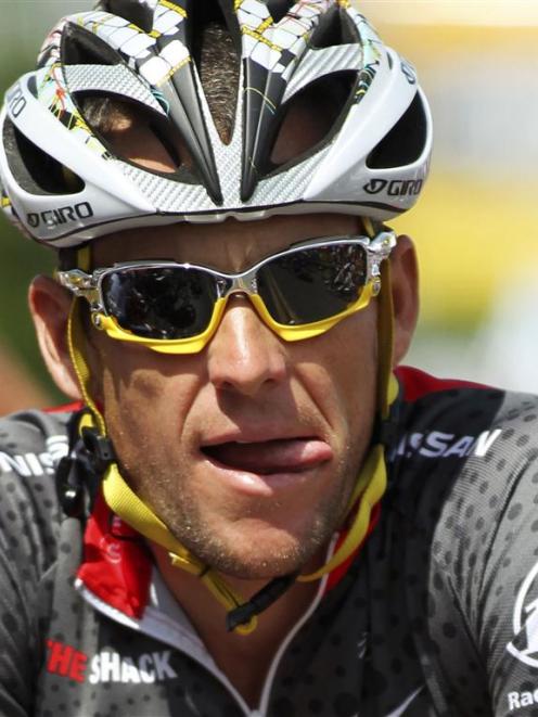 Lance Armstrong has been handed a lifetime ban from cycling.  REUTERS/Anthony Bolante/Files