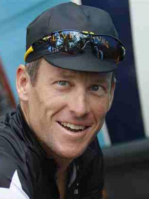 Lance Armstrong. Photo by AP