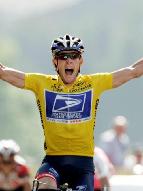 Lance Armstrong. Photo Reuters