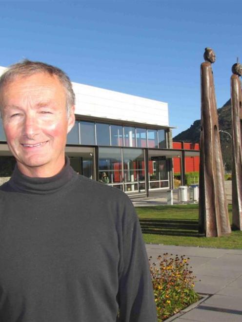 Landscape architect Philip Blakely at Queenstown Airport, which is one of two projects he has...