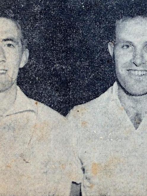 Larry Scott (left) and Jeff Robson in their heyday. Photo Supplied.
