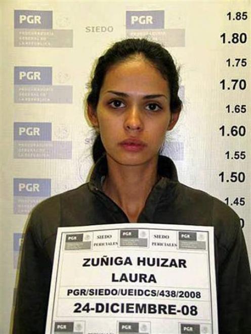 Laura Zuniga,beauty queen of the drug-plagued state of Sinaloa. Photo by AP