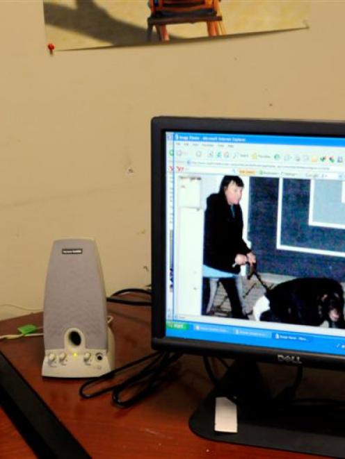 Lead investigator in the chimpanzee attack on a woman, Sgt. Anthony Lupinacci, left, in his...