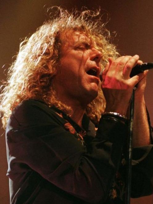 Led Zeppelin singer Robert PLant. Photo Reuters