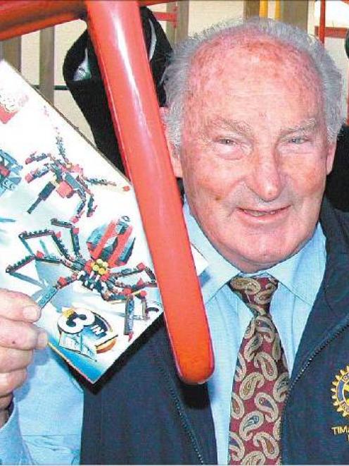 Lego mania: Lego Olympics initiator Stuart Croft said the enormously successful day of block and...