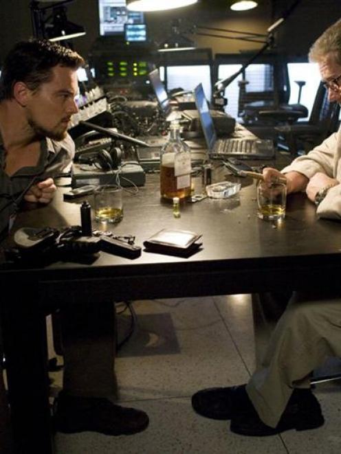 Leonardo DiCaprio and Ridley Scott star in the upcoming spy thriller 'Body of Lies'.