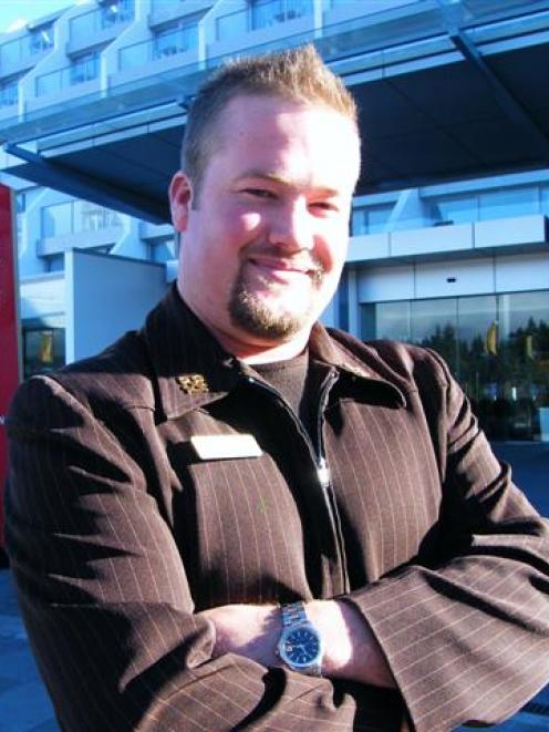 Les Clefs d'Or concierge Nathan Wise (30) who headed to Canada on Friday for the organisation's...