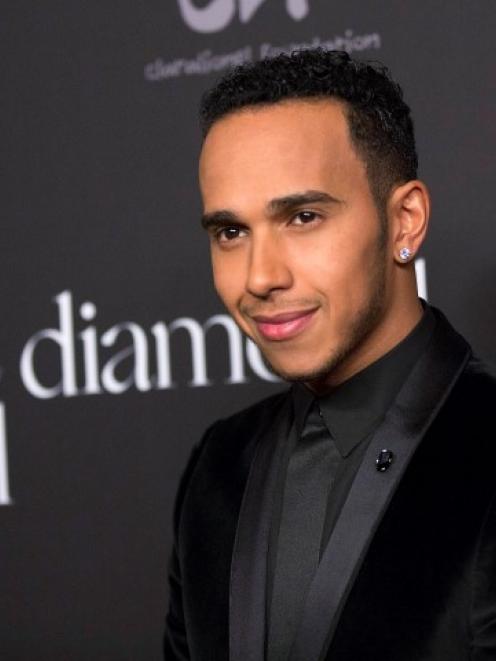 Lewis Hamilton attends the Diamond Ball fundraising event for the Clara Lionel Foundation at The...