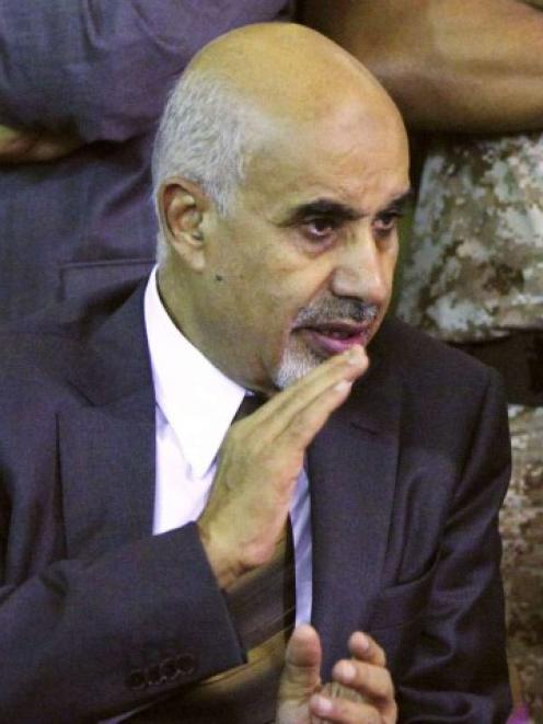 Libyan leader Mohammed Magarief. Photo Reuters