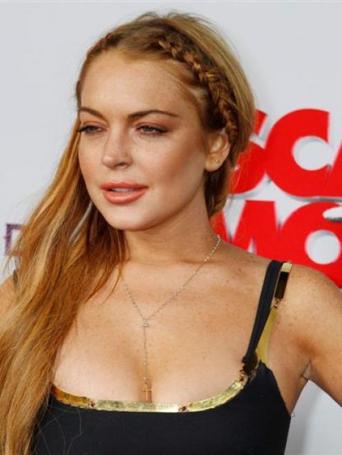 Lindsay Lohan.