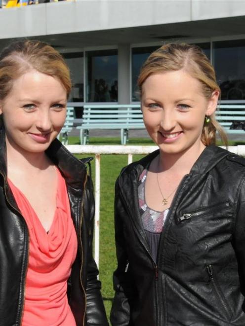 Lisa and Ashley McKay, the identical twins who are set to become jockeys. Photo by Tayler Strong.