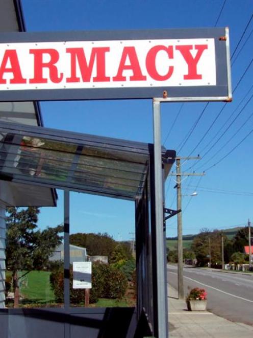Locals fear for the future of the Owaka Pharmacy. Photo by Helena de Reus.
