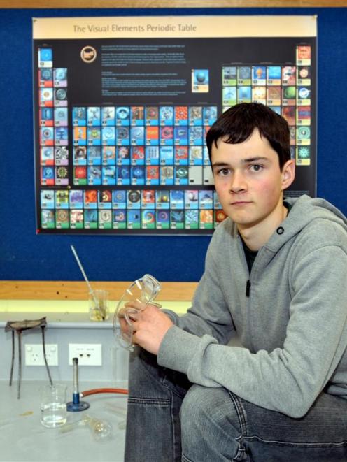Logan Park High School pupil Mathew Denys (17) is waiting to hear if it will be safe enough for...