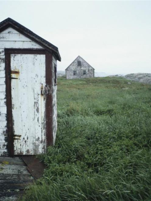 Long drops can be found all over the place, including this one in Nova Scotia, Canada (top). ...