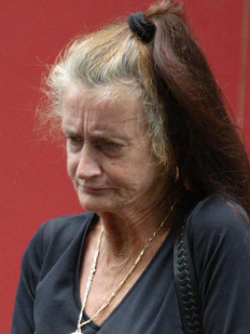 Lorraine Cohen outside the Auckland District Court. Photo / Dean Purcell.