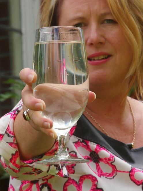 Lovells Flat resident Jo Lowrey says she routinely tells her children not to drink the water at...