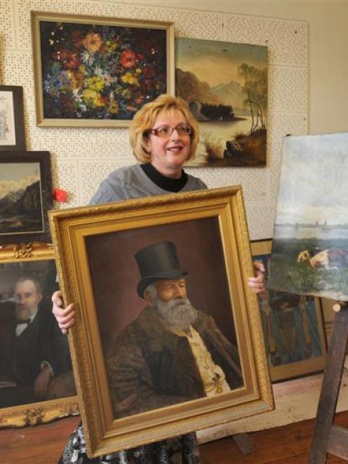 Ludmila Sakowski, of Art Care and Conservation Dunedin, is calling on the owners of restored art...