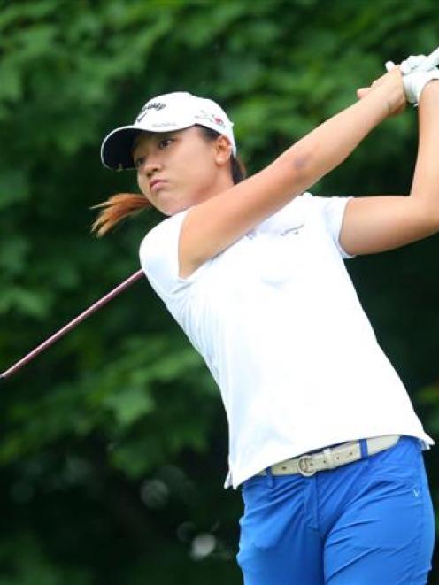 Lydia Ko in action during the KPMG Women's PGA Championship at Westchester Country Club. Photo:...