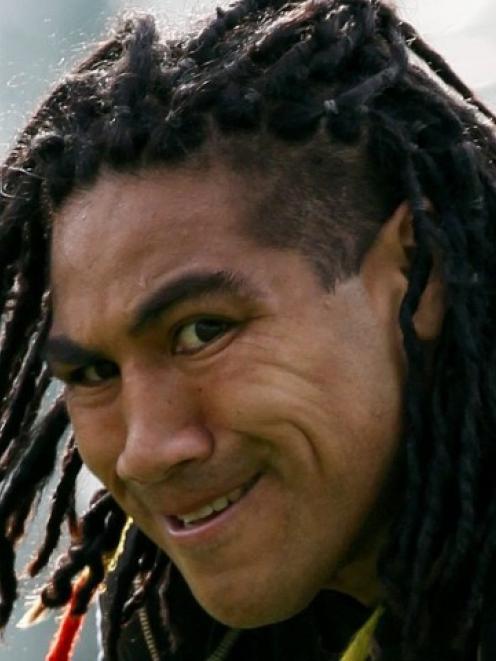 Ma'a Nonu, a high-profile arrival at the Blues for the 2012 Super 15 season. Photo Reuters
