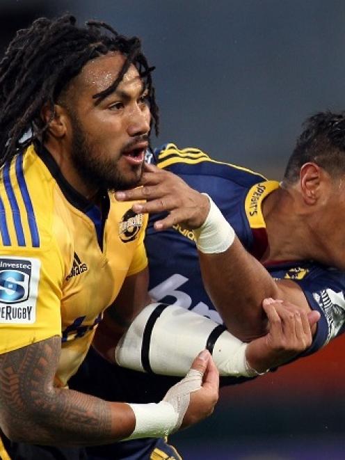 Ma'a Nonu (left) has played 159 games of Super Rugby and only one of them has been a final.