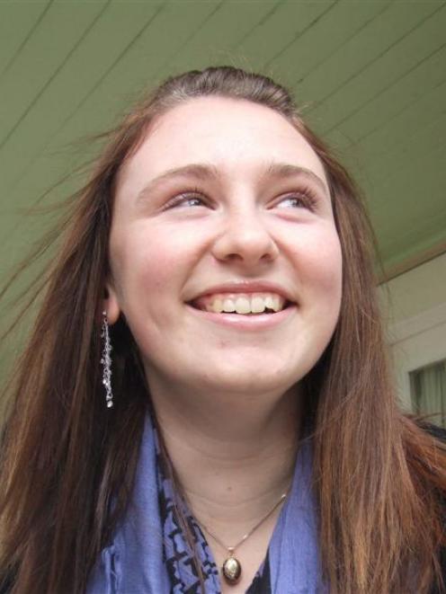 Mackenzie Scott dreams of being a famous opera singer. Photo by Sally Rae.