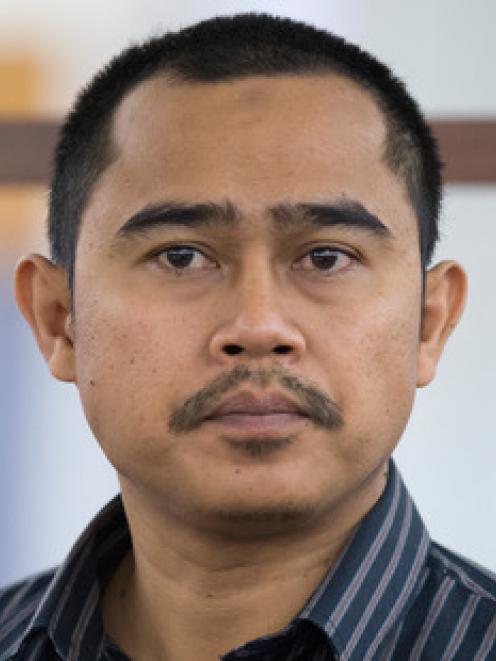 Malaysian diplomat Muhammed Rizalman bin Ismail in the dock during his appearance at the...