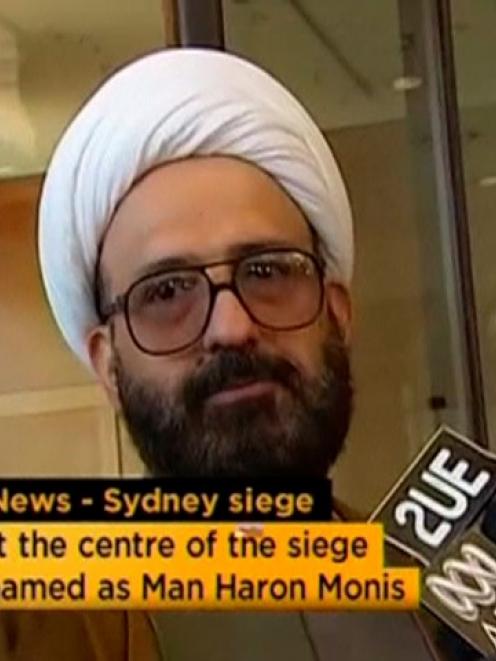 Man Haron Monis is seen a still image taken from undated file footage. REUTERS/ABC