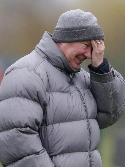 Manchester United manager Alex Ferguson. Photo Reuters