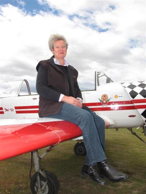 Mandy Deans revels in her latest job as event manager for the Warbirds Over Wanaka airshow....