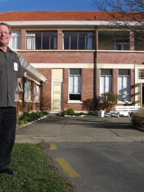 Maniototo Health Services Ltd manager Geoff Foster in front of the hospital he manages which will...
