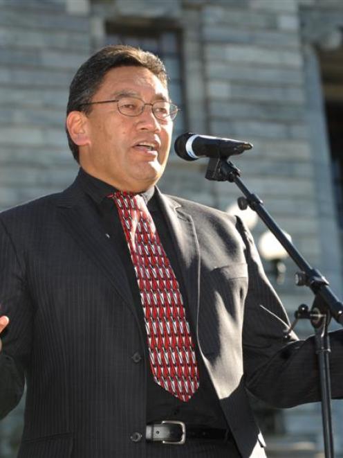 Maori Party member Hone Harawira is shown in this July file photo. Credit: NZPA / Andrew Labett