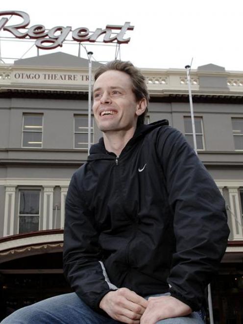 Marc Cassidy at the Regent Theatre on Thursday before the two performances of 'Don Quixote' this...