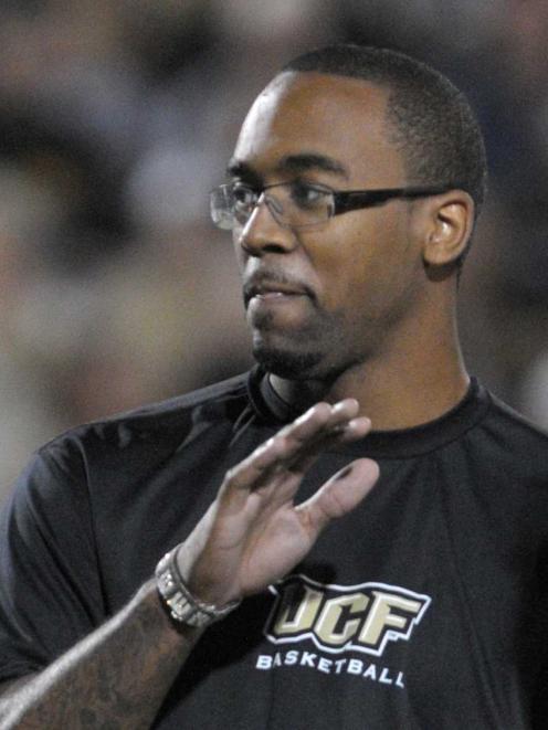 Marcus Jordan, son of legendary NBA basketball player Michael Jordan. Photo Phelan M. Ebenhack/AP.