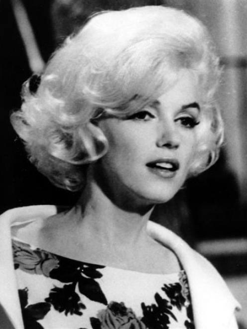 Marilyn Monroe on the set of her last movie, 'Something's Got To Give', in Los Angeles in 1962....