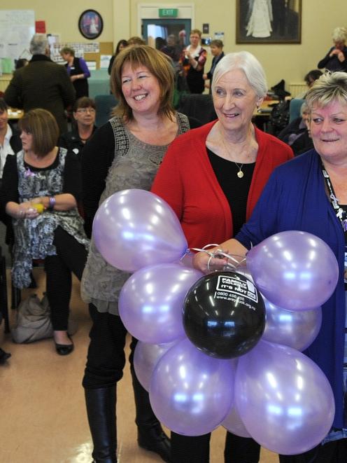 Marking World Elder Abuse Awareness Day with a function at the Octagon Club are (from left)...