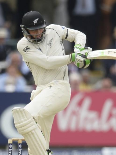 Martin Guptill made 70 in the first innings at Lord's. Photo Reuters