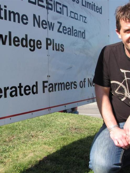 Matt Harcombe, who reckons it is a privilege to work lobbying for the needs of farmers. Photo by...