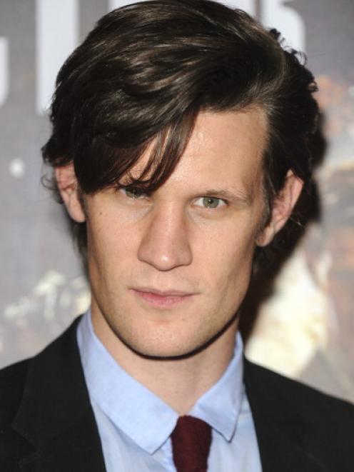 Matt Smith attends the preview screening of the first episode of the new series of Dr Who at BFI...