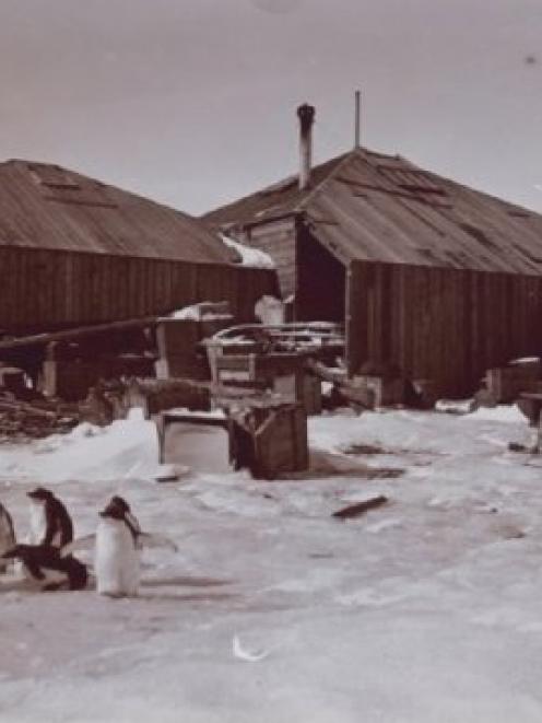 Mawson's Hut, the Antarctic. Photo: National Library of Australia