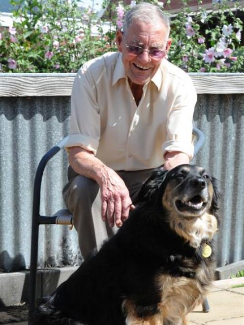 Max and Joe O'Brien met at the SPCA five years ago and the pair, who take twice-daily walks...