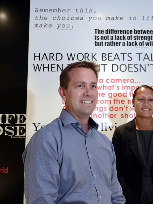 McDonald's franchise owners Justin and Eterei Stonelake in their redeveloped George St restaurant...