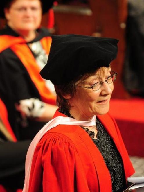 Poet Cilla McQueen reflects on the challenges facing University of Otago graduates. Photo by...
