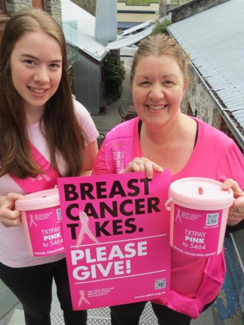 Megan  (17) and her mother Julie Hughes,  of Arrowtown, are encouraging people to dig deep to...