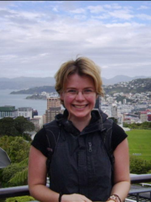 Holiday photo of Scottish tourist Karen Aim taken in Wellington, who was brutally assaulted and...