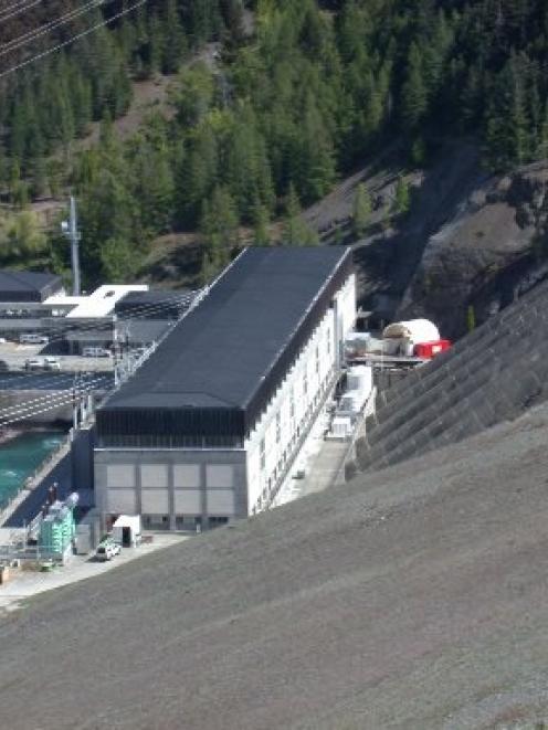 Meridian Energy's Benmore power house in late 2008 when it was undergoing a $67 million...