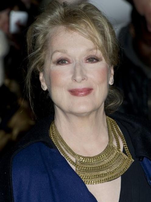 Meryl Streep arrives for the European premiere of 'The Iron Lady', at a central London venue on...