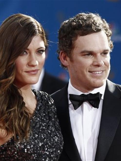 Michael C. Hall and Jennifer Carpenter, whose divorce has been finalised in Los Angeles. (AP...