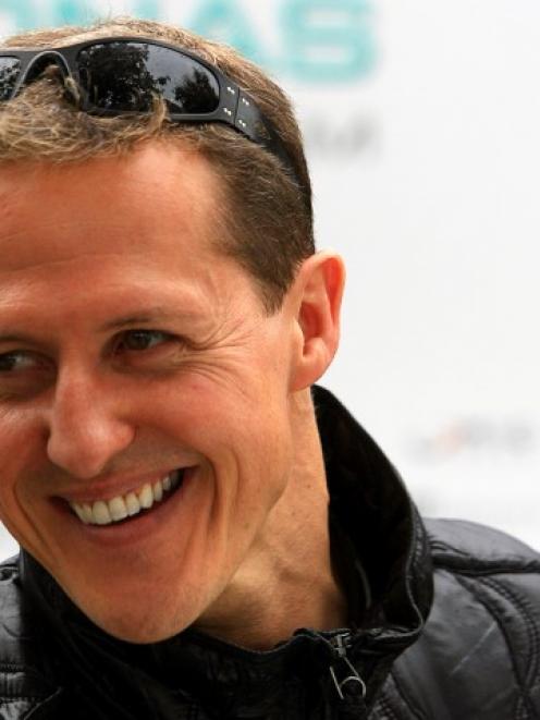 Michael Schumacher. Photo Reuters