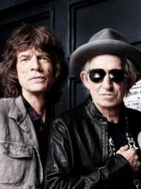 Mick Jagger (left) and Keith Richards of the Rolling Stones.
