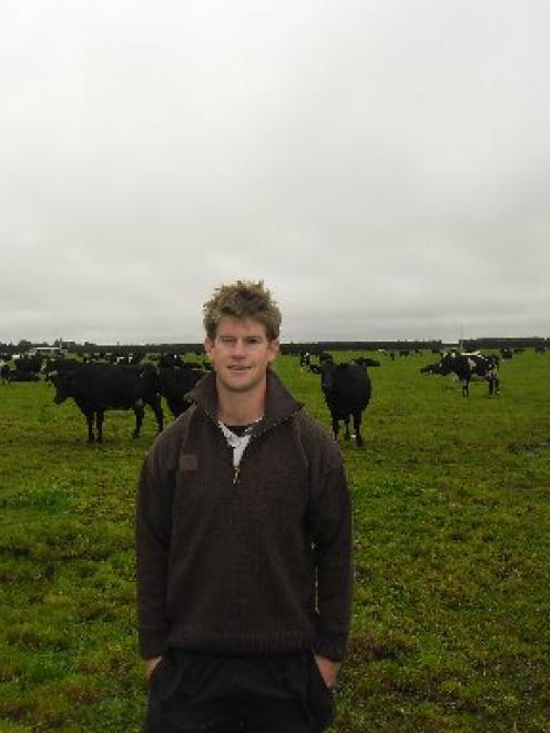 Mid-Canterbury farmer Will Grayling, one of 40 farm leaders from around the world who attended at...